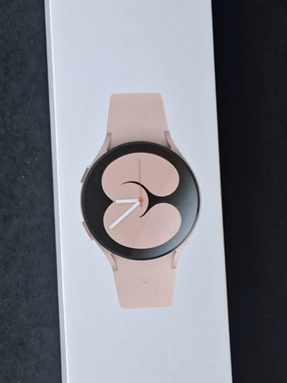 Samsung Pink Galaxy Smartwatch with Silicone Band
